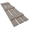 Ekena Millwork 12-in. W x 59-in. H Mid-America Vinyl, Standard Size Three Board Spaced Shutters, 008 - Clay, PR 00031259008 - alternate 5